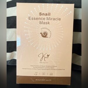 Snail Essence Miracle Deep Hydration & Repair Luxurious Face Mask 10 Sheets